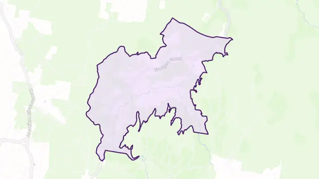 Wolgan Valley Area Boundary Map