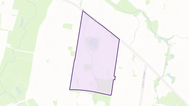 Woodcroft Area Boundary Map