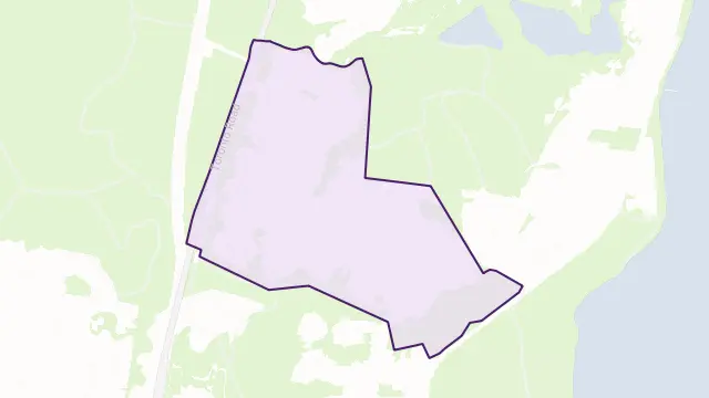 Woodrising Area Boundary Map
