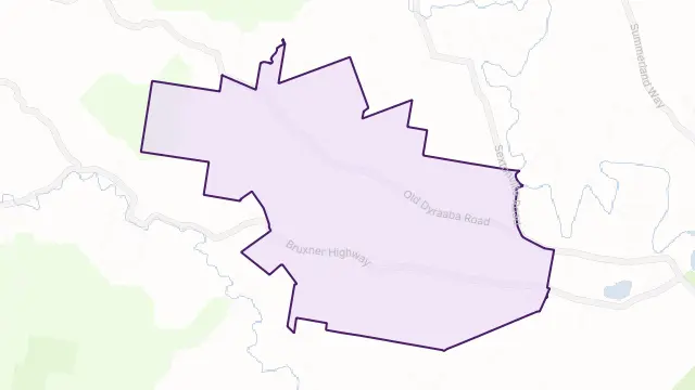 Woodview Area Boundary Map