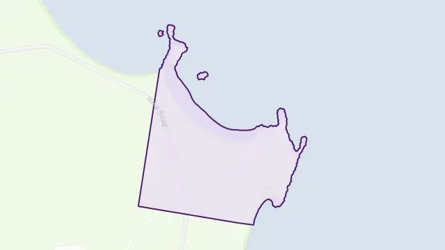 Woody Head Area Boundary Map