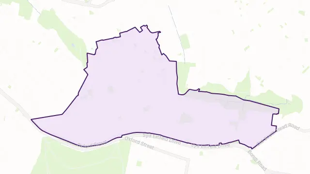 Woollahra Area Boundary Map