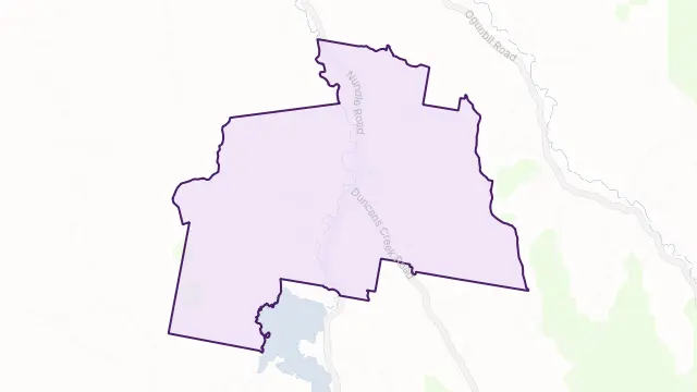 Woolomin Area Boundary Map