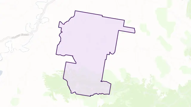 Woolooma Area Boundary Map