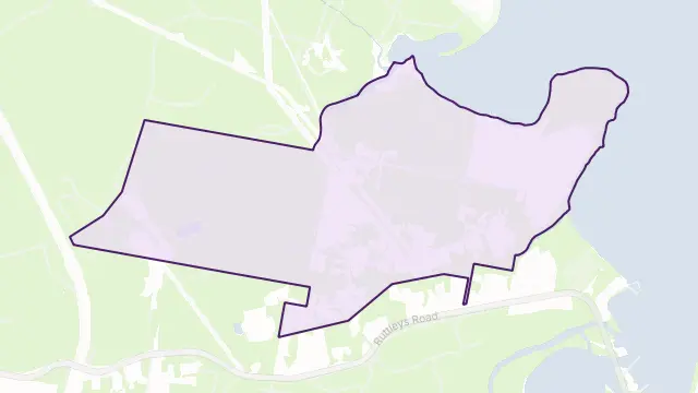 Wyee Point Area Boundary Map