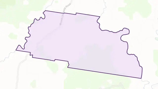 Wylie Creek Area Boundary Map
