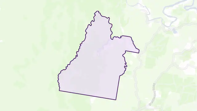 Yalwal Area Boundary Map