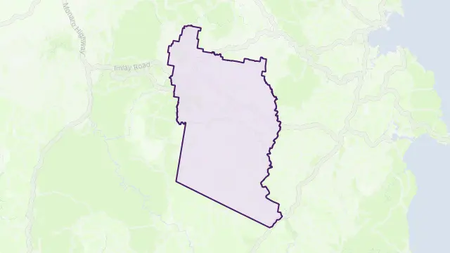Yambulla Area Boundary Map