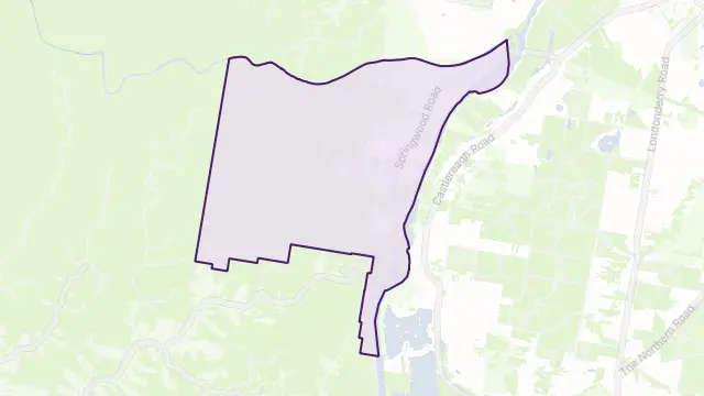 Yarramundi Area Boundary Map