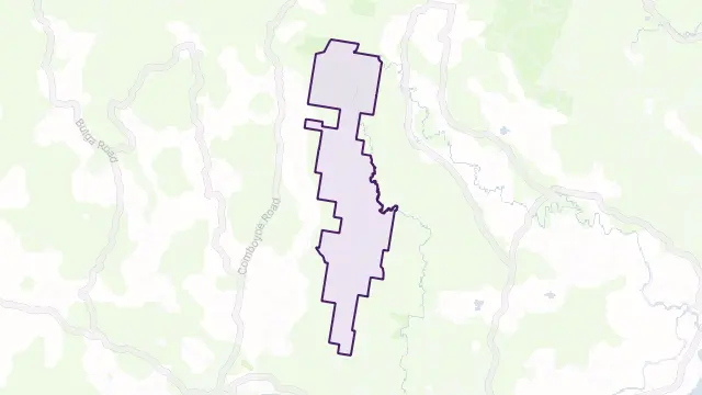 Yarratt Forest Area Boundary Map