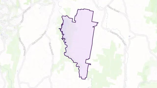 Yarrow Area Boundary Map