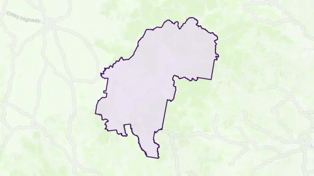 Yarrowitch Area Boundary Map