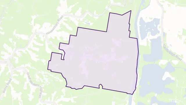 Yellow Rock Area Boundary Map