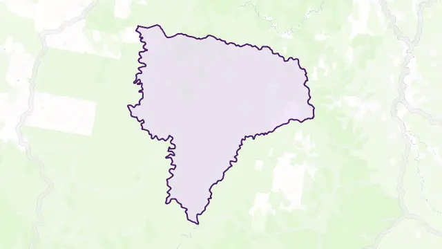 Yengo National Park Area Boundary Map