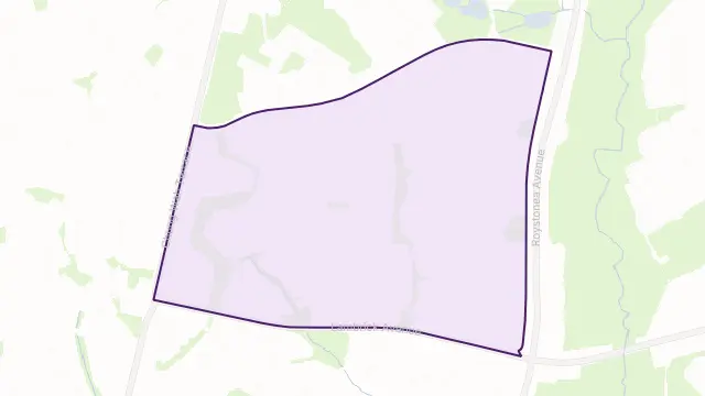 Bakewell Area Boundary Map
