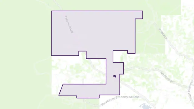 Chilla Well Area Boundary Map