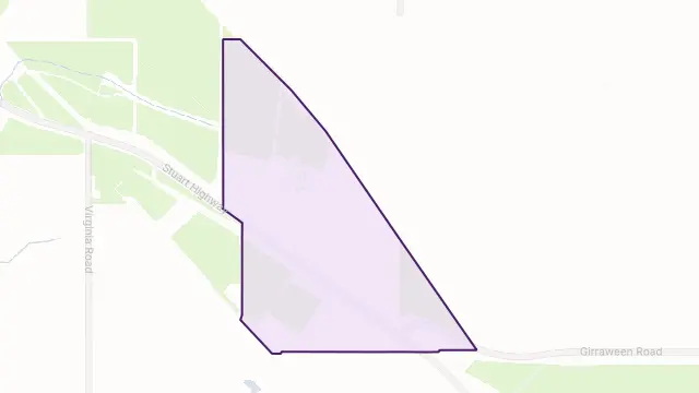 Coolalinga Area Boundary Map