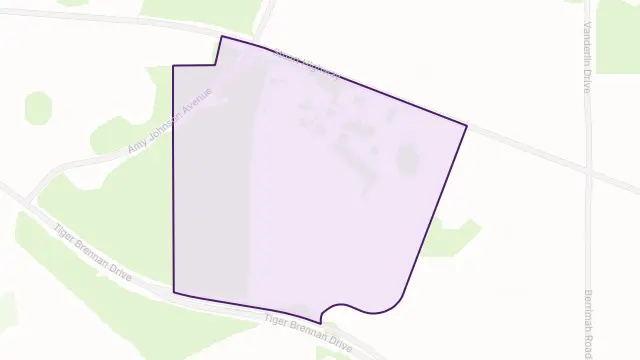 Coonawarra Area Boundary Map