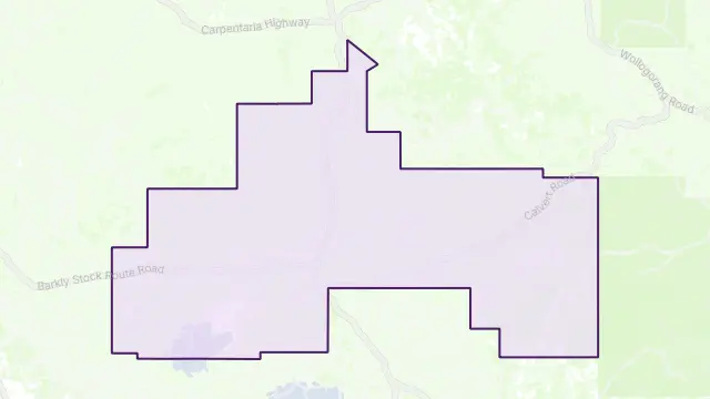Creswell Area Boundary Map