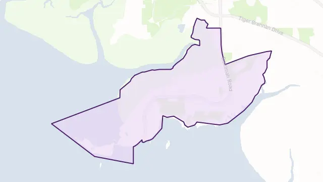 East Arm Area Boundary Map