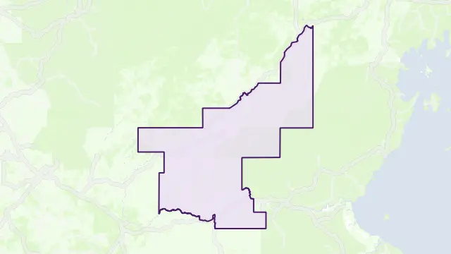 Flying Fox Area Boundary Map