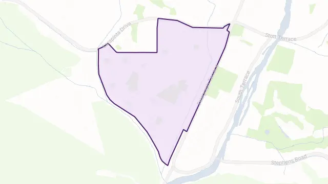 Gillen Area Boundary Map