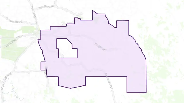 Hale Area Boundary Map