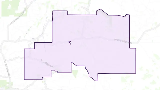 Hart Area Boundary Map