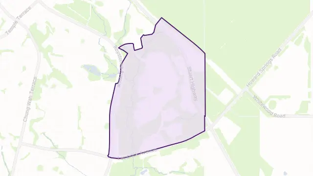Johnston Area Boundary Map