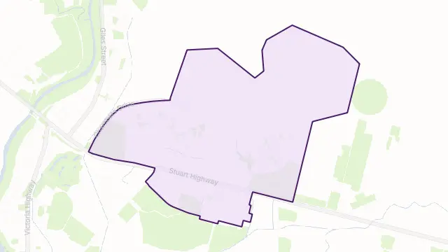 Katherine East Area Boundary Map