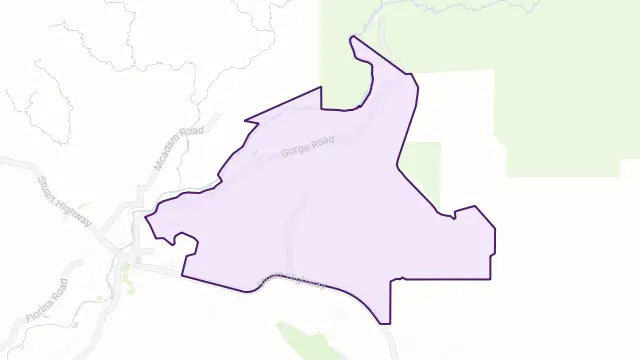 Lansdowne Area Boundary Map