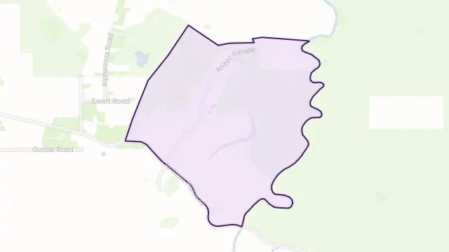Middle Point Area Boundary Map