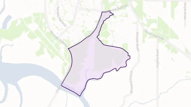 Mitchell Area Boundary Map