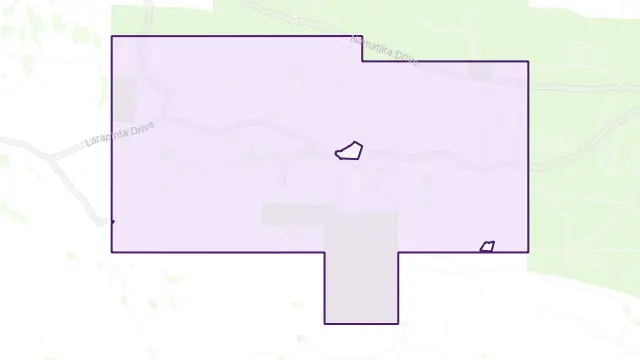 Namatjira Area Boundary Map