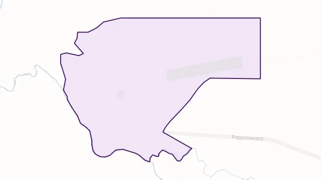 Peppimenarti Area Boundary Map