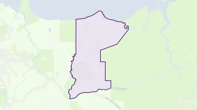 Point Stuart Area Boundary Map