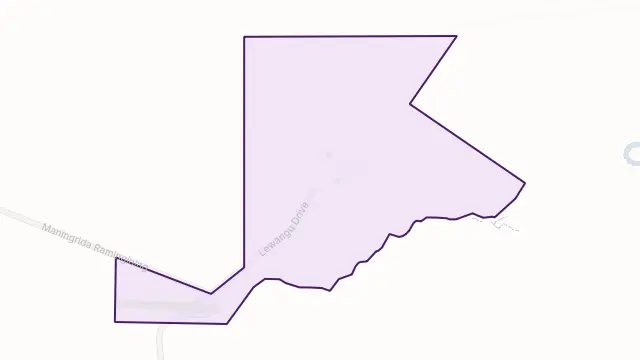 Ramingining Area Boundary Map