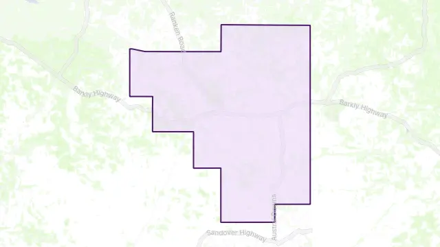 Ranken Area Boundary Map