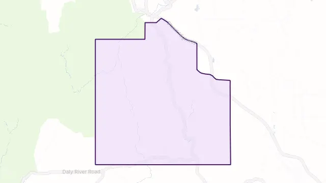 Robin Falls Area Boundary Map