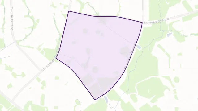 Rosebery Area Boundary Map