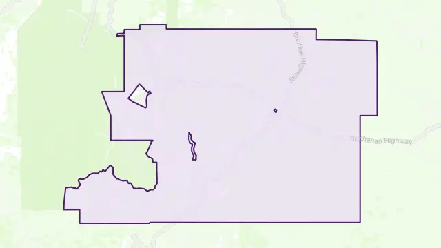 Victoria River Area Boundary Map
