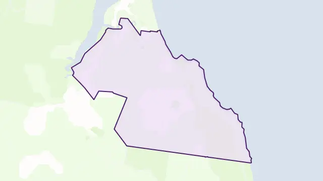 Agnes Water Area Boundary Map