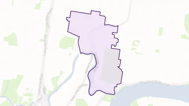 Albion Area Boundary Map