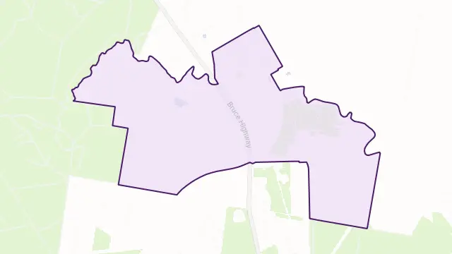 Aldershot Area Boundary Map