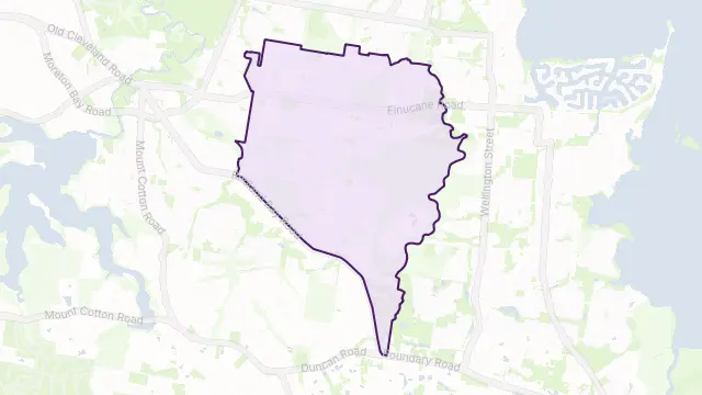 Alexandra Hills Area Boundary Map
