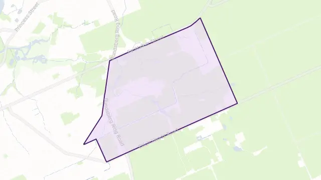 Ashfield Area Boundary Map