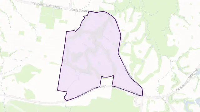 Augustine Heights Area Boundary Map