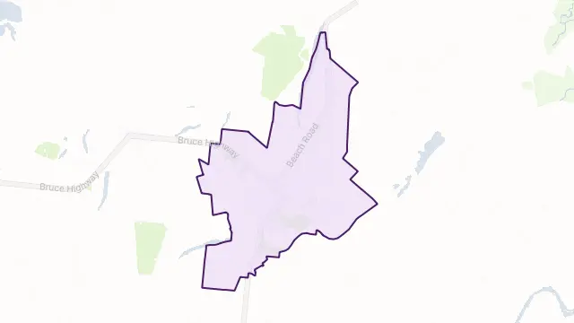 Ayr Area Boundary Map