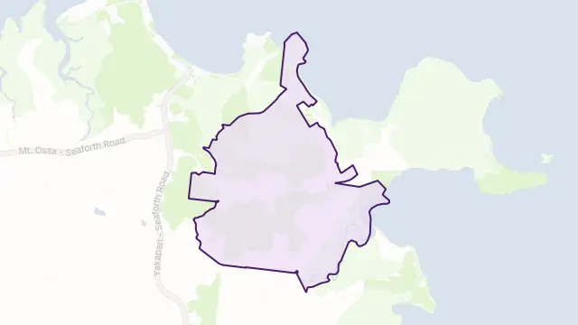 Ball Bay Area Boundary Map