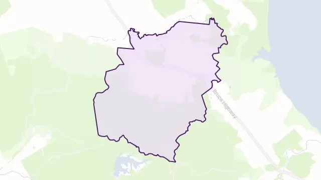 Bambaroo Area Boundary Map